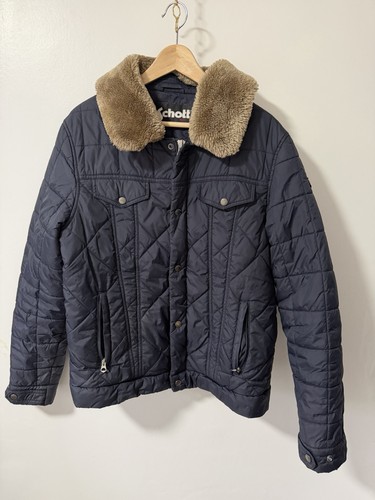 Schott veste homme bleu - n.y.c.,