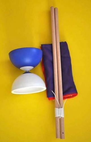 Diabolo baguettes foulards - diabolo, +
