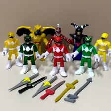 8pcs Imaginext Power Ranger Rite Goldar Green Yellow Red Ranger Figures Kid Toy