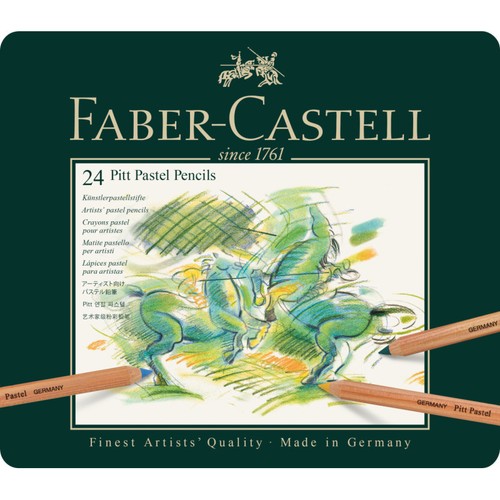 Crayons couleur pastel - 24, de