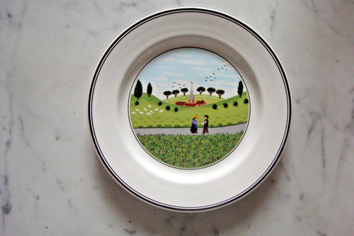 Assiette dessert villeroy - a,