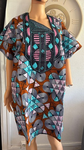 Robe boubou brodé - robe,