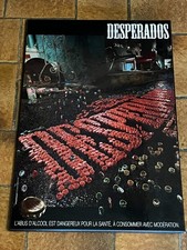 Magnifique tableau enseigne en bois Bière DESPERADOS / bar bistrot Restaurant