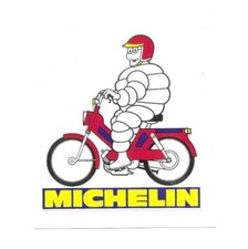 RARE / STICKER - MICHELIN: PEUGEOT 103 TIRE TYRE MOB / STICKERS