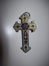 Superbe croix cloisonnée