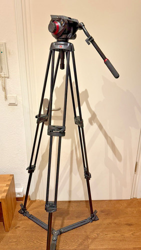 Trépied vidéo manfrotto - vidéo,