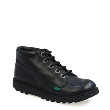 Hi Core Youth Noir Cuir Ankle