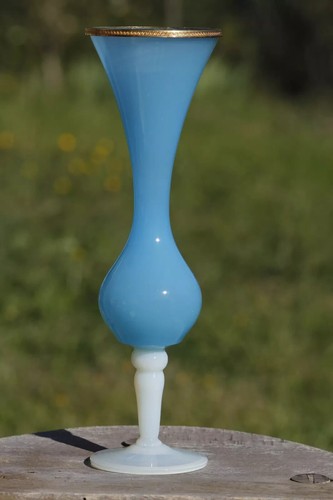 Murano nason vase - nason, opaline