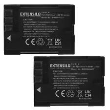 2 Batteries pour Olympus E-30 E-300 E-330 E-510 E-1 E-3 E-500 E-520 1900mAh 7,4V
