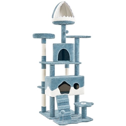 Arbre chat design océan - arbre, à