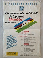 AFFICHE CHAMPIONNATS DU MONDE