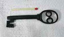 ANTIQUE WROUGHT IRON KEY LOCK FOLK ART HIGH EPOCH RENAISSANCE 16TH CENTURY