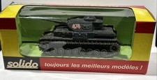 SOLIDO 237 CHAR PZ IV #474 DIECAST