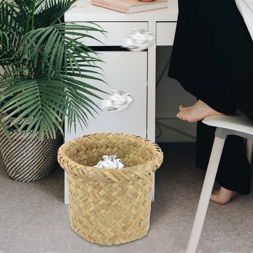Garbage container handwoven - ,