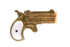 Denix Old West Engraved Brass