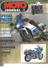 MOTO JOURNAL N°707 SUZ RG 500
