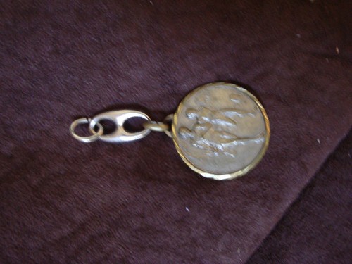 Medaille porte cle - de, societe