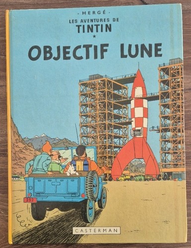 Tintin objectif lune - tintin,