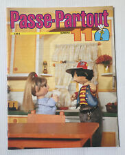 PASSEPARTOUT magazine No 11 Télé Québec 1986  passe-partout