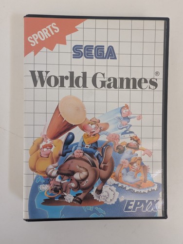 Jeu world games sega master - world,