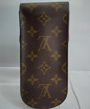 LOUIS VUITTON Monogram Etui Lunette Rabat Glasses Case M62970 LV Used