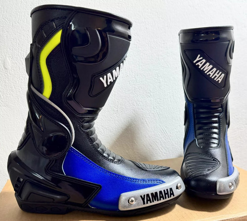 Bottes cuir course motogp - cuir,