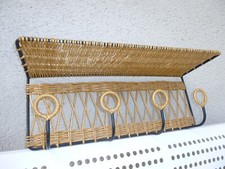 RARE PORTE-MANTEAU CHAPEAU FER