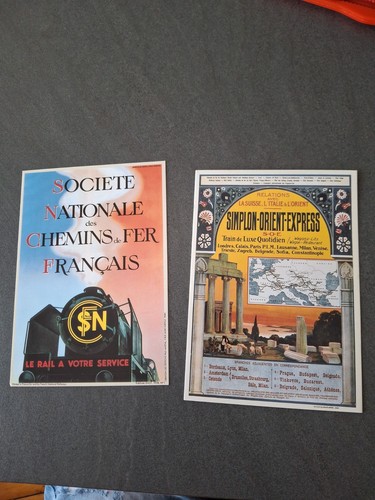 Carte postale sncf une - sncf,