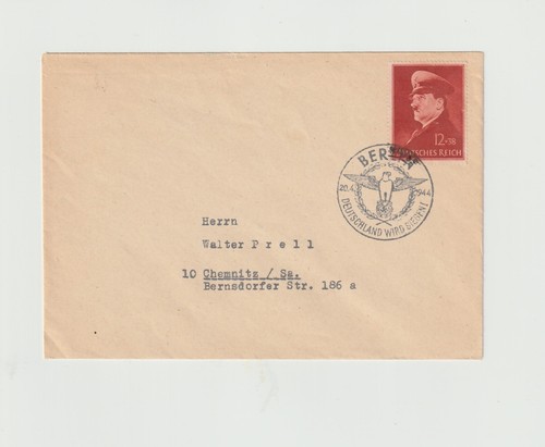 Enveloppe timbre adolf - /,