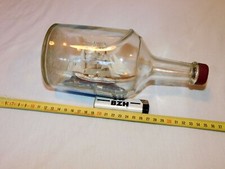 GOELETTE   -- JOLI BATEAU EN BOUTEILLE ARTISANAL - 