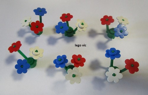 Lego fleurs flowers - 6,