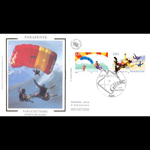 Fdc soie sports glisse - soie, de