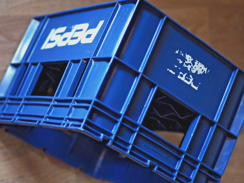 Caisse bouteilles pepsi - à,