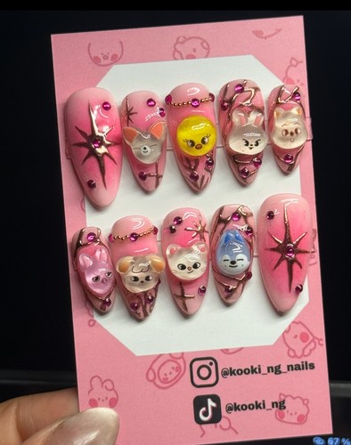 Handmade press nails - handmade,