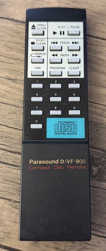 Parasound 900 remote - d/vf-900,