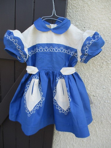 Robe petite fille brodée - fille,