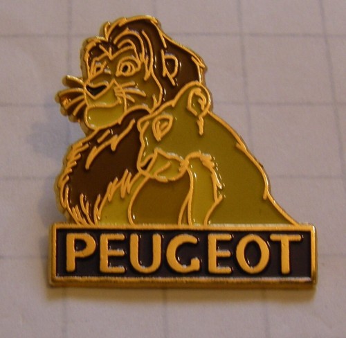 Pin disney peugeot roi - pin's,