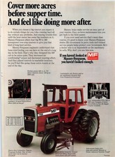 1976 Massey-Ferguson MF 1155 Tractor Tractor Vintage 70's Print Ad