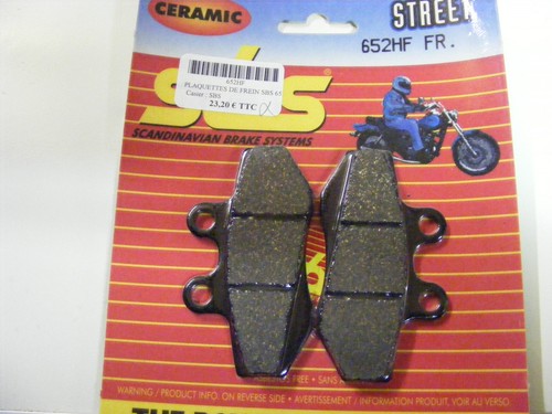 Plaquettes frein avant sbs - ,