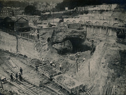 Rouen 1910 un tunnel - c.,