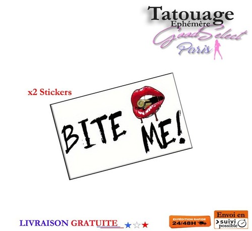 Tatouage temporaire bite - tatouage, -bite
