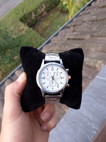 Montre homme blanche - montre, bracelet
