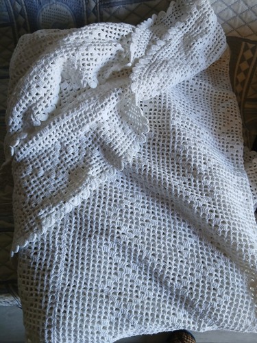 Dessus lit nappe - dessus, ou