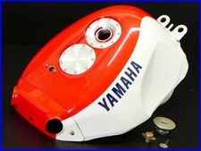 1989 FZR750R OW-01 Genuine Aluminum Fuel Gas Tank Set Front Cover Tank Cap yyy