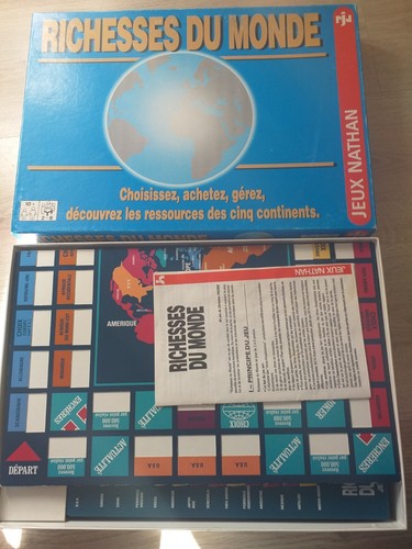 Jeu société richesses - jeu, de