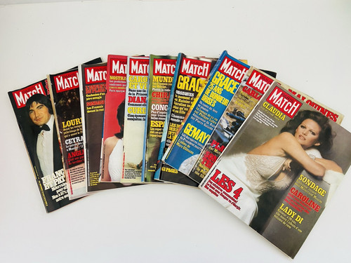Lot revues paris match - revues,