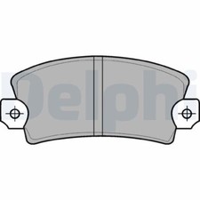 JEU DE 4 PLAQUETTES DE FREIN