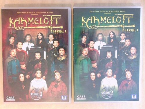 Lot dvd kaamelott - kaamelott, livre