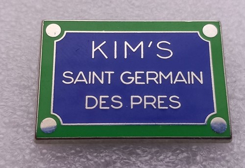 Ed228 pin plaque rue - plaque, de