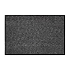 Tapis d'Entrée Anti-Poussière "Julius" 80x120cm Noir & Gris